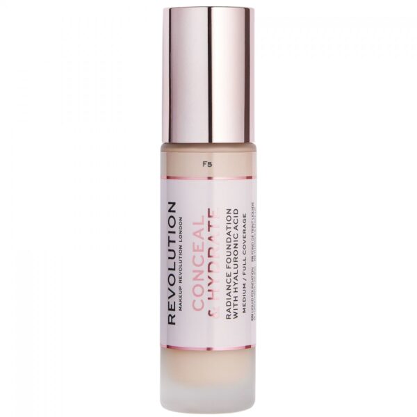 Makeup Revolution Radiance Foundation Conceal & Hydrate F5