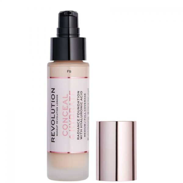 Makeup Revolution Radiance Foundation Conceal & Hydrate F5