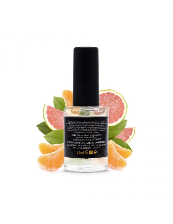Λαδάκι επωνυχίων Laloo Cosmetics Mandarin & Pink Lemon 15ml