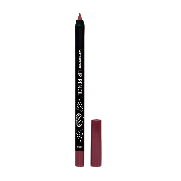 Αδιάβροχο μολύβι χειλιών Dido Cosmetics Waterproof Lip Pencil No08