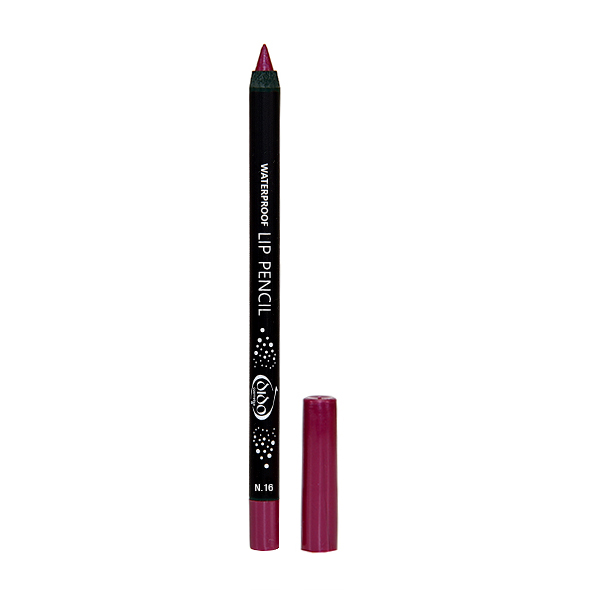 Αδιάβροχο μολύβι χειλιών Dido Cosmetics Waterproof Lip Pencil No16