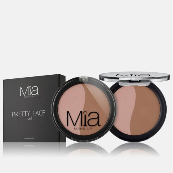 Ρουζ Mia Cosmetics Pretty Face Duo - Peach Nude FR021