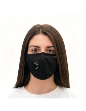 Μάσκα προστασίας FSK Μάσκα με ενεργό φίλτρο άνθρακα - Μαύρη
