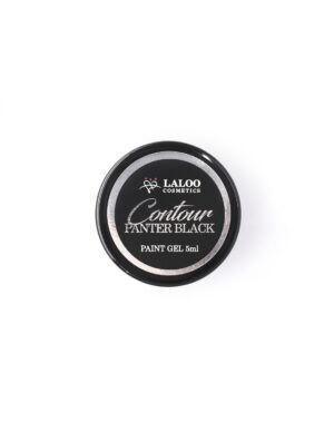 Τζελ για nail art Laloo Cosmetics Contour Paint Gel 5g Panter Black