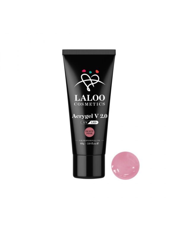 Laloo Cosmetics Acrygel V 2.0 Dusty Pink 60g + ΔΩΡΟ υγρό εφαρμογής 100ml