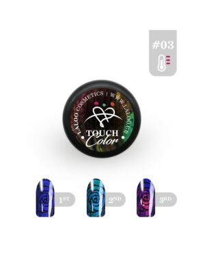 Θερμικό εφέ nail art Laloo Cosmetics Touch Color N.03