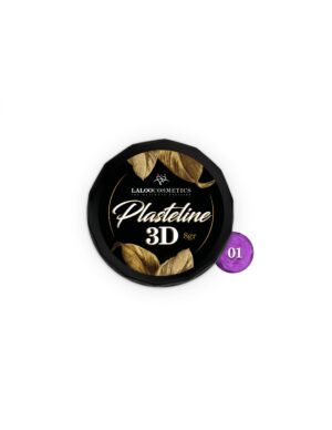 Πλαστελίνη nail art Laloo Cosmetics Plasteline 3D 8g N.01 Μωβ