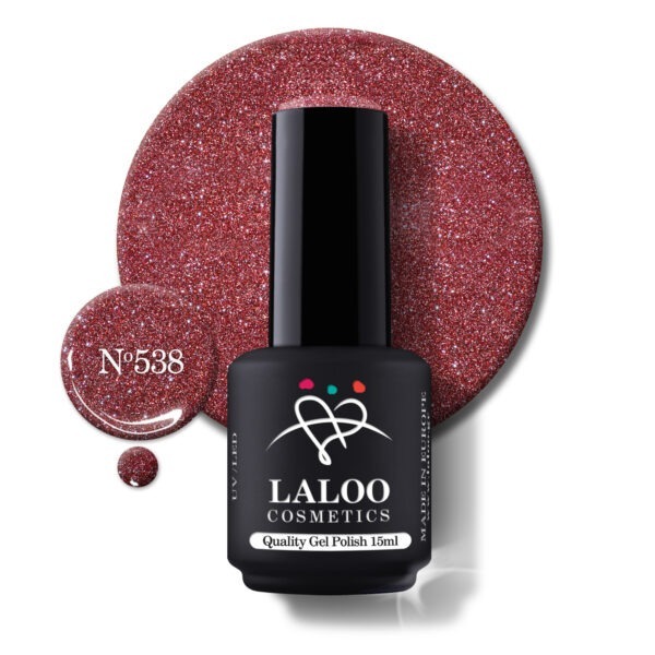 Ημιμόνιμο βερνίκι Laloo Cosmetics 15ml – N.538