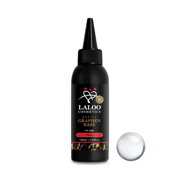 Ενισχυμένη Βάση για ημιμόνιμο βερνίκι Laloo Cosmetics – Graphen Base Clear 100ml