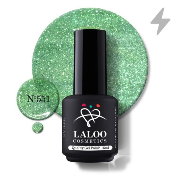 Ημιμόνιμο βερνίκι Laloo Cosmetics 15ml – N.551