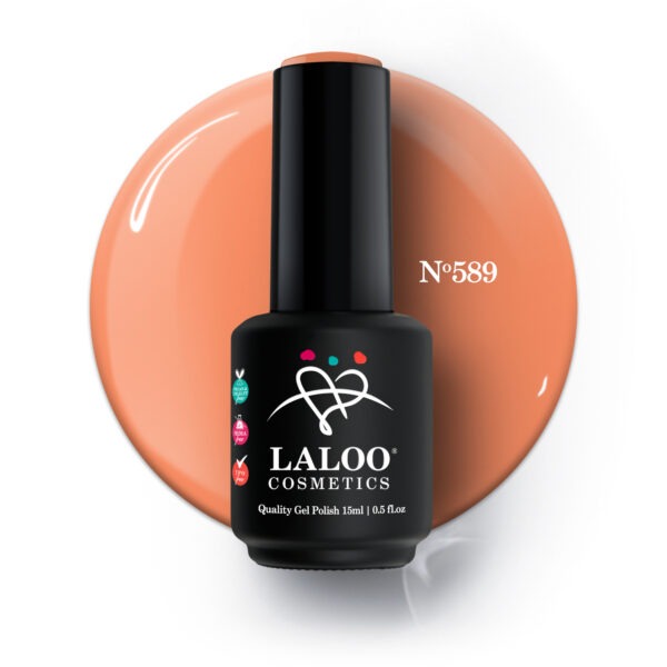 Ημιμόνιμο βερνίκι Laloo Cosmetics 15ml – N.589