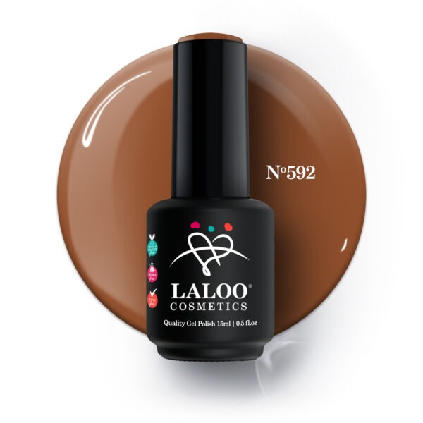 Ημιμόνιμο βερνίκι Laloo Cosmetics 15ml – N.592