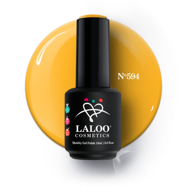 Ημιμόνιμο βερνίκι Laloo Cosmetics 15ml – N.594