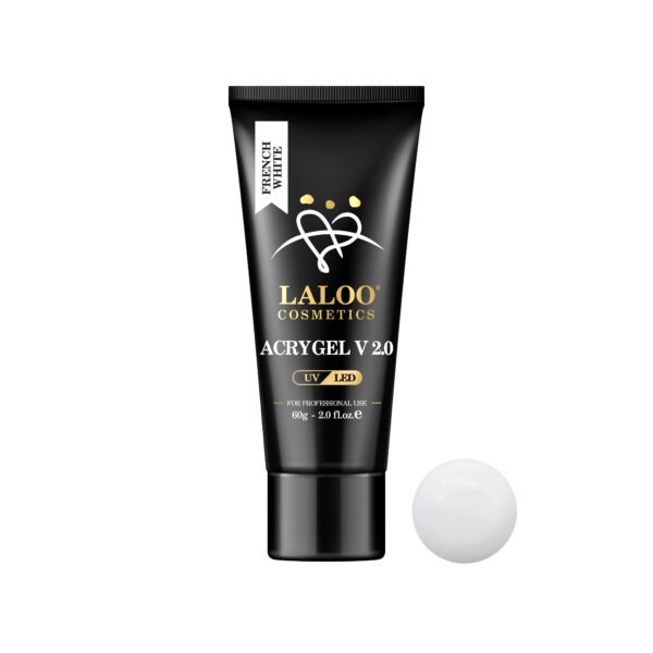 Laloo Cosmetics Acrygel V 2.0 French White 60g + ΔΩΡΟ ΤΟ ΥΓΡΟ
